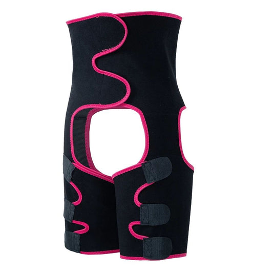 Lilhe Waist and Thigh Trimmer Body Shaper, Butt Lifter - Pink