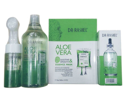 Lilhe Aloe Vera Soothe & Smooth Treatment Kit- Pack of 4