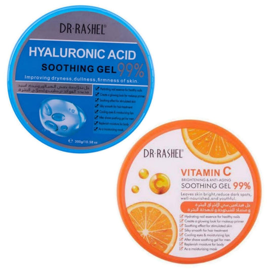 Lilhe Pack of Dr Rashel Hyaluronic Acid & Vitamin C Soothing Gel