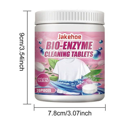 Bio-Enzyme Explosion Clothing Brightening and Efficient Stain Removal-20 Pieces