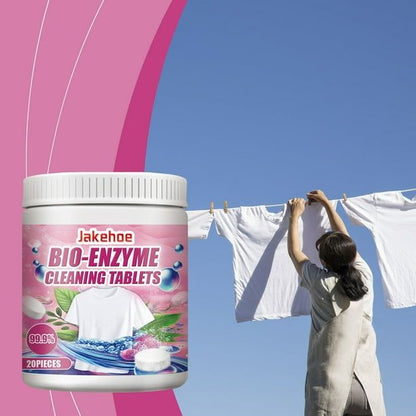 Bio-Enzyme Explosion Clothing Brightening and Efficient Stain Removal-20 Pieces