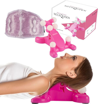 Neck Massager Pillow Portable Cervical Spine Massage Pain Relief Tools
