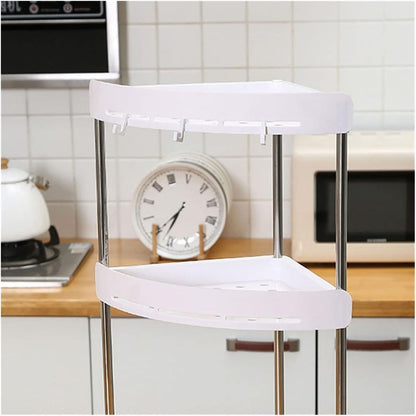 Multifunctional Storage Corner Rack - 3 layer