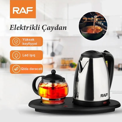 Electric Kettle 2.2L Stainless Steel With Auto Shut Off Function-RAF7899