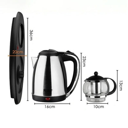 Electric Kettle 2.2L Stainless Steel With Auto Shut Off Function-RAF7899