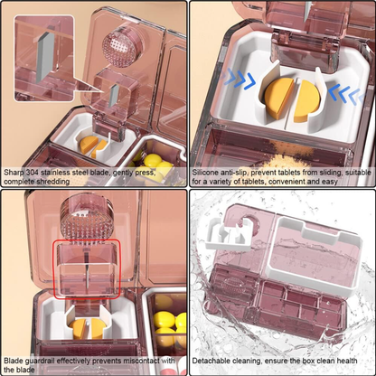 3-in-1 Multifunctional Medicine Storage Container