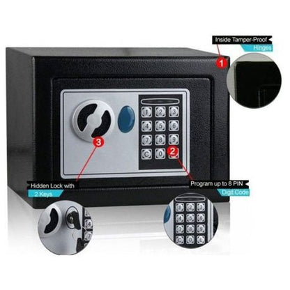 Digital Safety Box Security Safe Anti Theft Office Safe Deposit Box