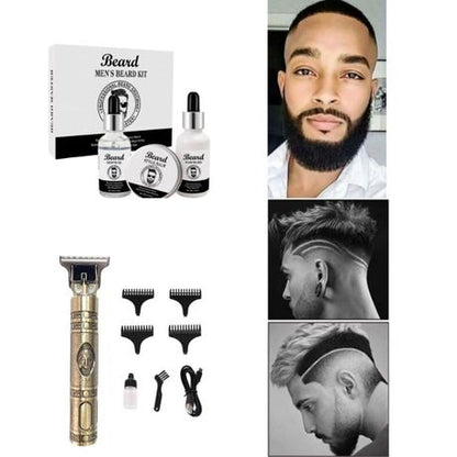 Hair Trimmer and Beard Kit Set