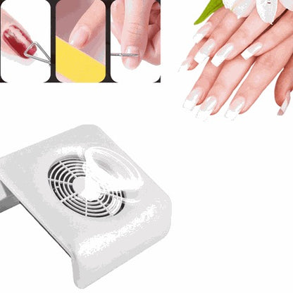 Nail Dust Collector Machine - White