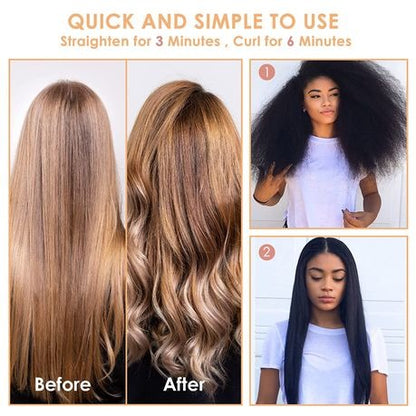 Professional High Heat Ceramic Hair Press Hot Comb & IKT Wax Stick High Quality Ceramic Hot Comb, Natural Ingredients in Wax Stick