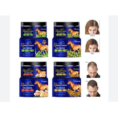 Roushun Anti-Hair Loss Combo - Shampoo and Treatment - 2x 300ml
