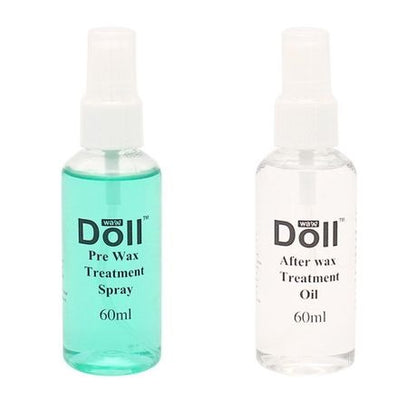 Doll Pre-Wax and After-Wax Treatment Spray and Oil