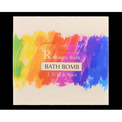 Romantic Bath Bombs - Set of 9 Pieces (3.5 OZ x 9 Pieces)