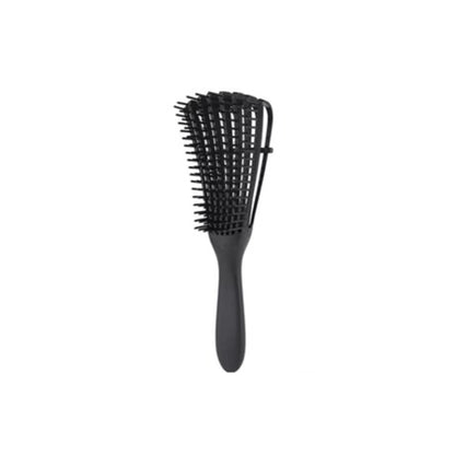Detangling Massage Brush/Comb for Straight Curly & Kinky Hair 8 Flexible rows detangling brush