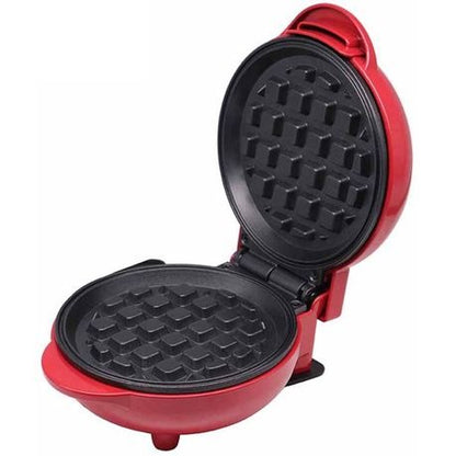 Mini Waffle Maker Waffle Iron Portable Compact and Compact Design Mini Waffle Maker Waffle Iron 10cm inch Portable Compact and Compact Design Easy to use and Clean