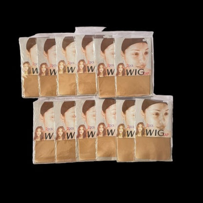 2 Piece Wig Cap (Pack of 12)