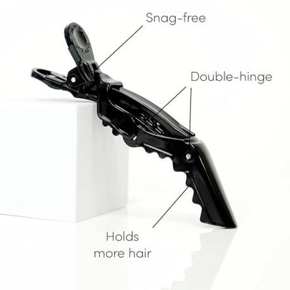 Hair Sectioning Clips Styling Croc Clips - Pack Of 6