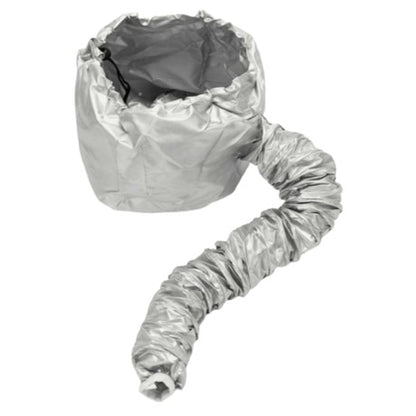 Light Grey Soft Hood Hair Dryer Attachment