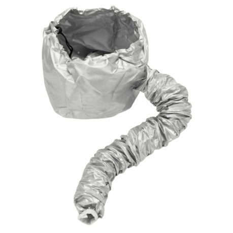 Light Grey Soft Hood Hair Dryer Attachment