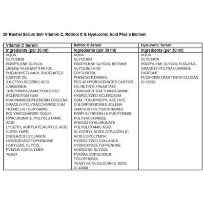 Dr. Rashel - Complete Facial Serum Set