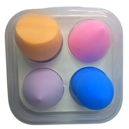 Multi-Colored Beauty Makeup Blender Sponge Set of 4 Beauty blender sponges