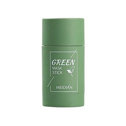 Matcha Green Tea Mask and 2 KN95 Masks Green Tea Mask Face Cleaning Mud Mask Moisturizing Hydrating Oil Control Solid Mask Face Care Skin Care Beauty