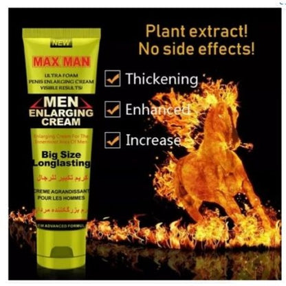 Max Man Enlargement Cream Big Size Long lasting