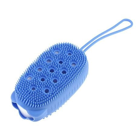 Silicone Bath Brush Double-Sided Massage Scalp Backwash Silicone Bath Brush Double-Sided Massage Scalp Backwash