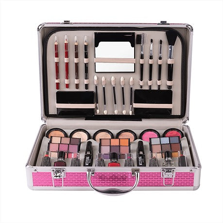 Magic Color Makeup Kit with Carry Case - Pink