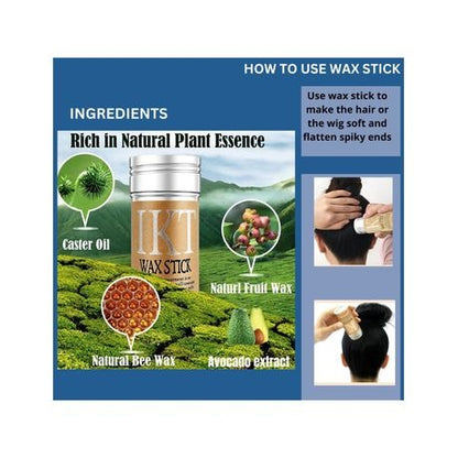 Twist Flexi Foam Curling Roller Rods Heatless, Wax Stick & Comb