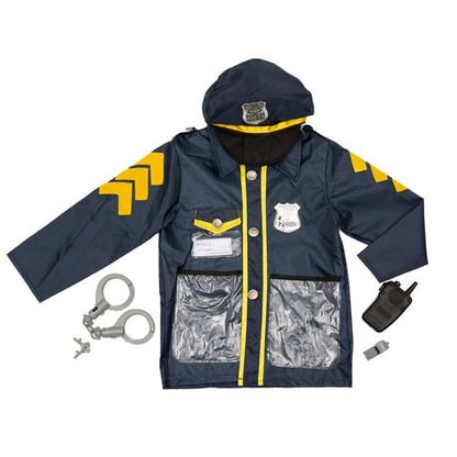 Policeman-Police Officer Costume Set with Accessories - Deluxe Policeman Role Play Costume Set with Accessories - Deluxe