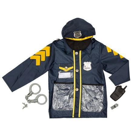 Policeman-Police Officer Costume Set with Accessories - Deluxe Policeman Role Play Costume Set with Accessories - Deluxe