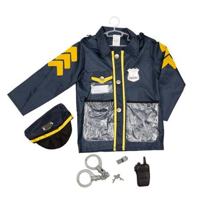 Policeman-Police Officer Costume Set with Accessories - Deluxe Policeman Role Play Costume Set with Accessories - Deluxe