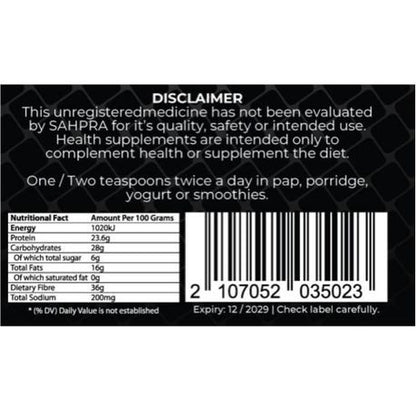 Organic Weight Gain Powder 1kg, Abuja and Yodi 60 Capsules