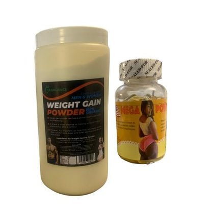 1 kg Weight Gain Powder & Butt Enlargement Mega Power Capsules