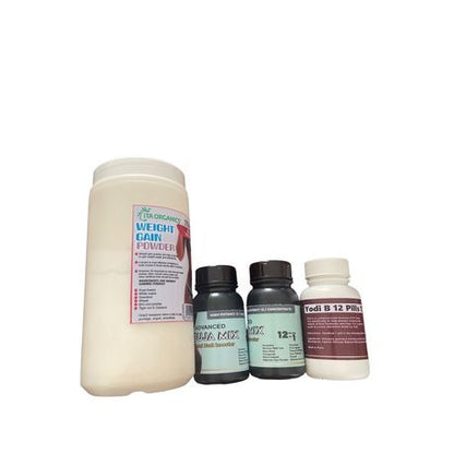 2 Months Supply Butt & Hip Advanced Booster Combo - Powder, Abuja & Yodi
