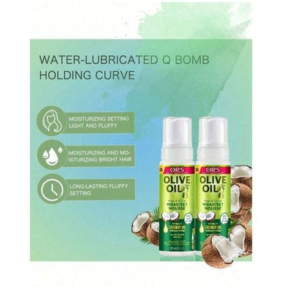 Olive Oil Wrap Foam Mousse