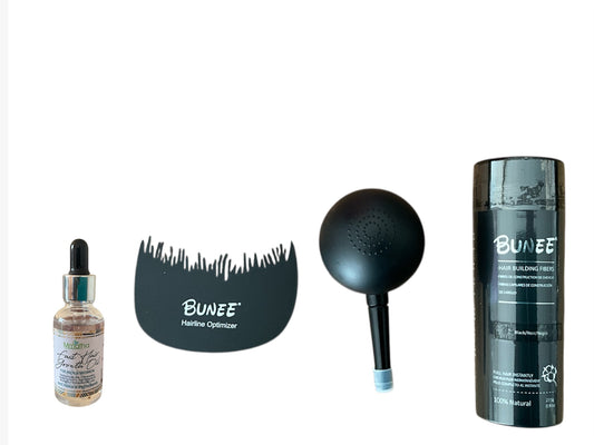 BUNEE hair perfecting tool kit with Mmafa fast hair growth oil