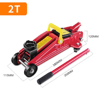 Floor Jack Hydraulic Low Profile for Car Lift, Heavy Duty & Portable, 2 Ton
