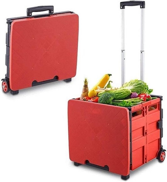 Trolley Creative Folding Shopping Small Pull Cart Portable Space